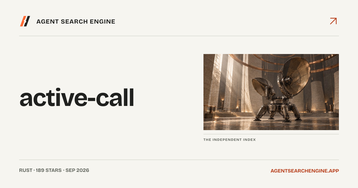 active-call shipped an update