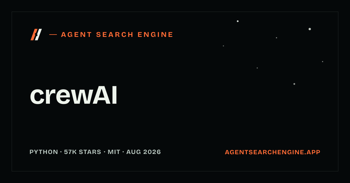 crewAI shipped an update