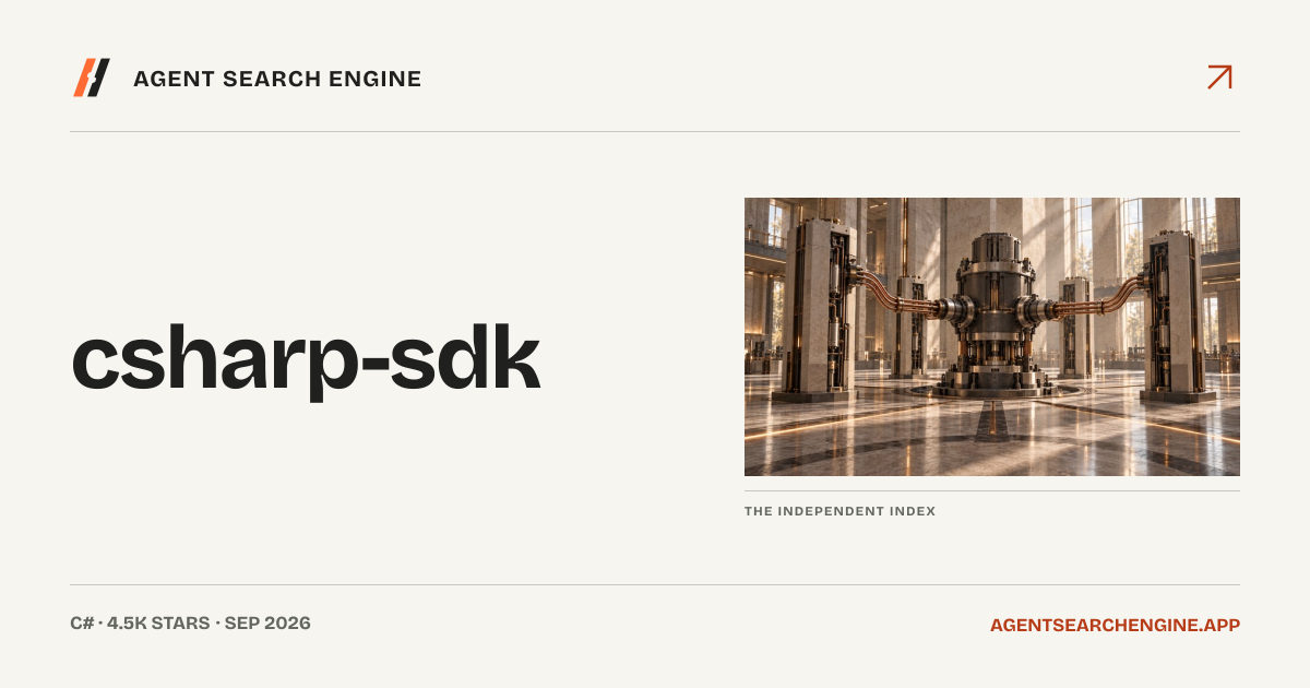 csharp-sdk shipped an update