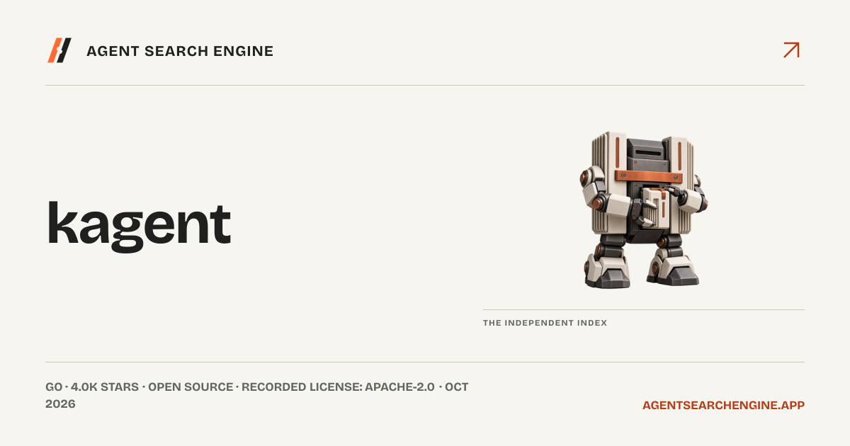 kagent shipped an update