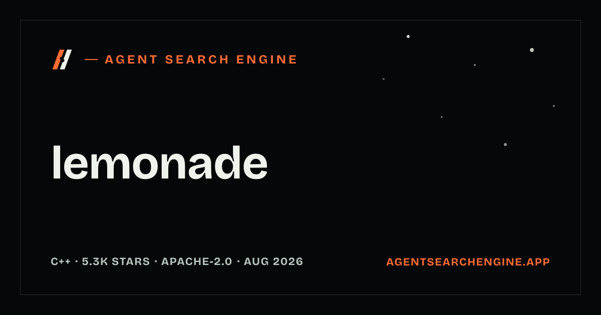 lemonade shipped an update