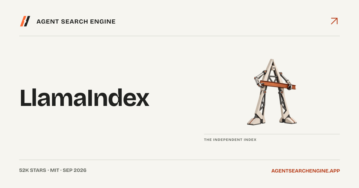 LlamaIndex shipped an update