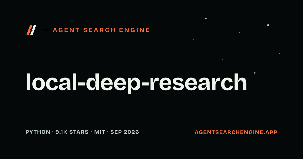 local-deep-research shipped an update