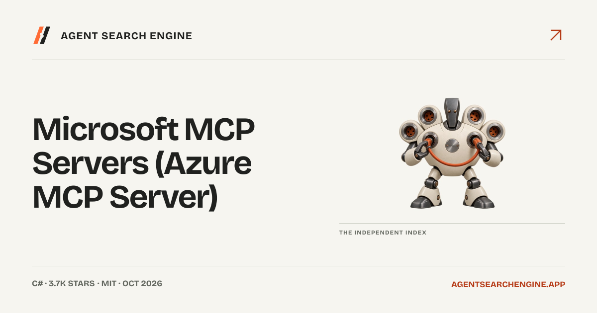 Microsoft MCP Servers (Azure MCP Server) shipped an update