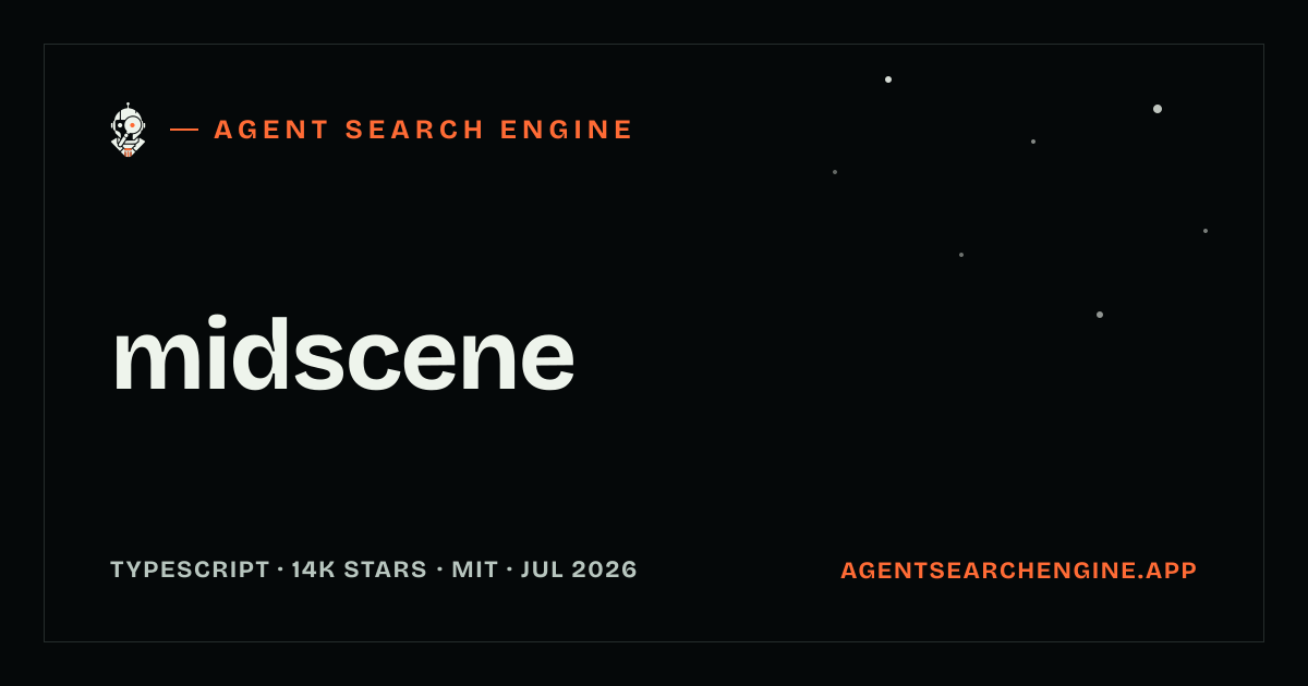 midscene shipped an update