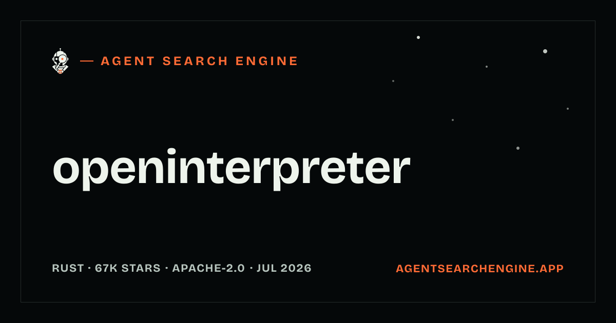 openinterpreter gained 2,024 GitHub stars
