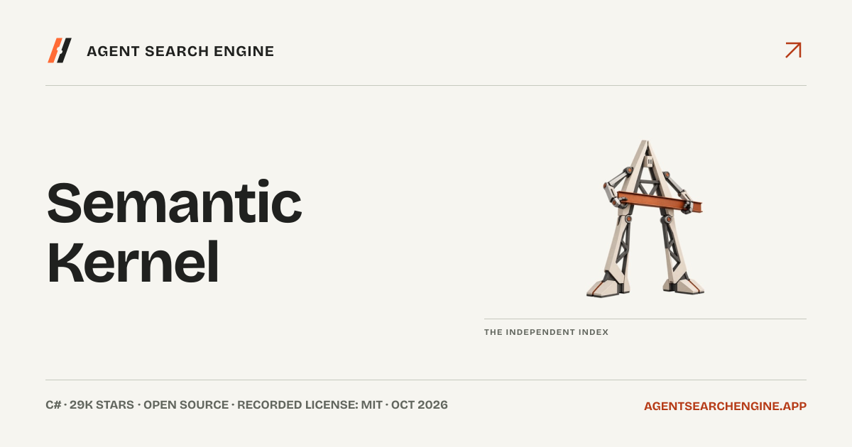 Semantic Kernel shipped an update
