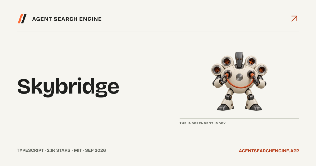 Skybridge shipped an update