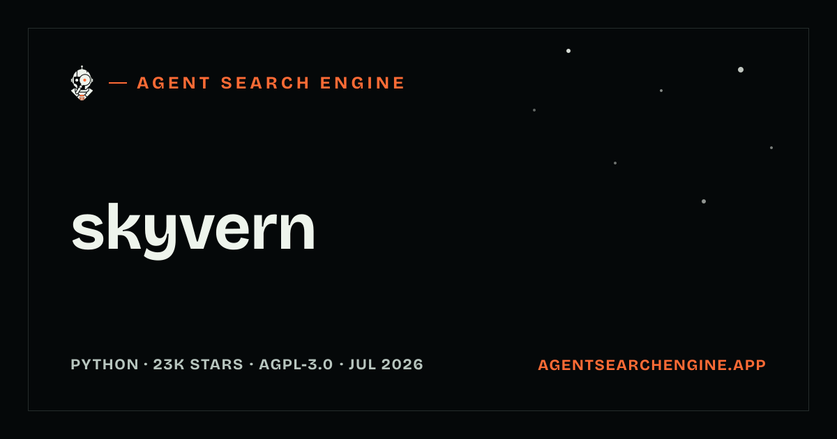 skyvern shipped an update