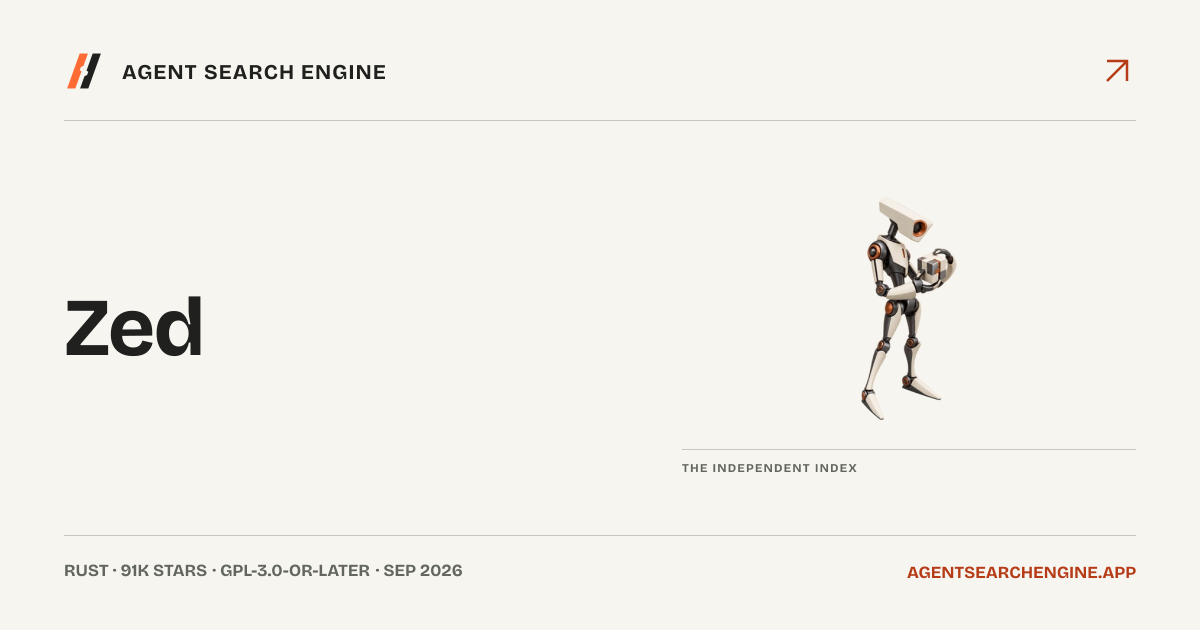 Zed shipped an update