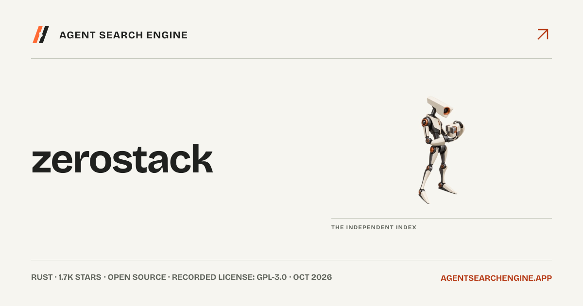 zerostack shipped an update